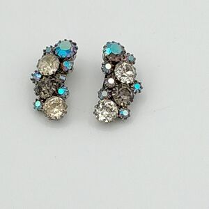 Elegant Crystal Stud Earrings